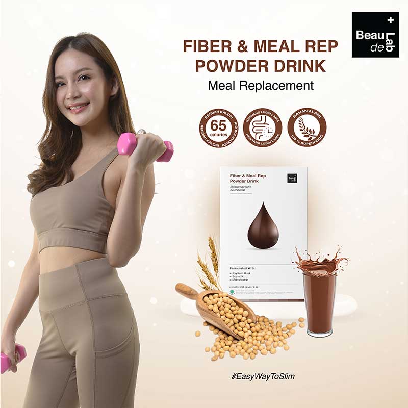 Beaudelab Fiber & Meal Rep Powder Drink | 250 g