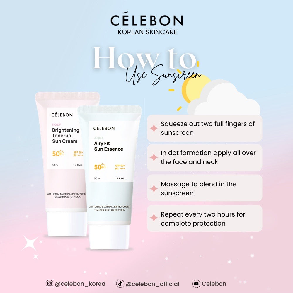 Celebon Airy Fit Sun Essence | 50ml