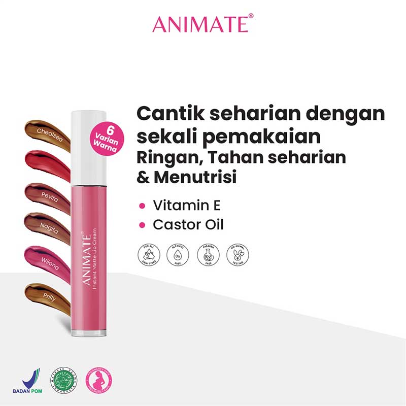 ANIMATE Pevita Lip Cream 4ml