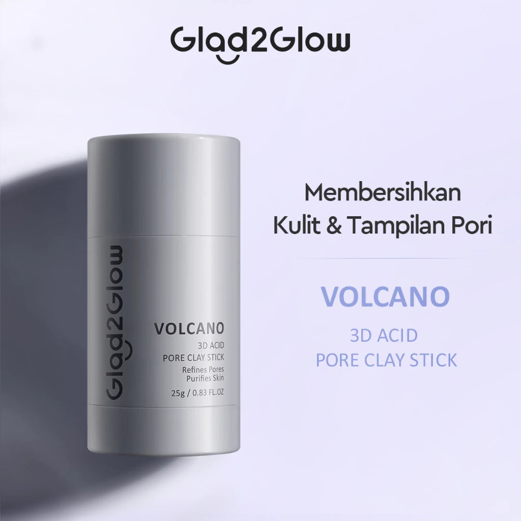 Glad2Glow Volcano 3D Acid Pore Clay Stick | 25 g