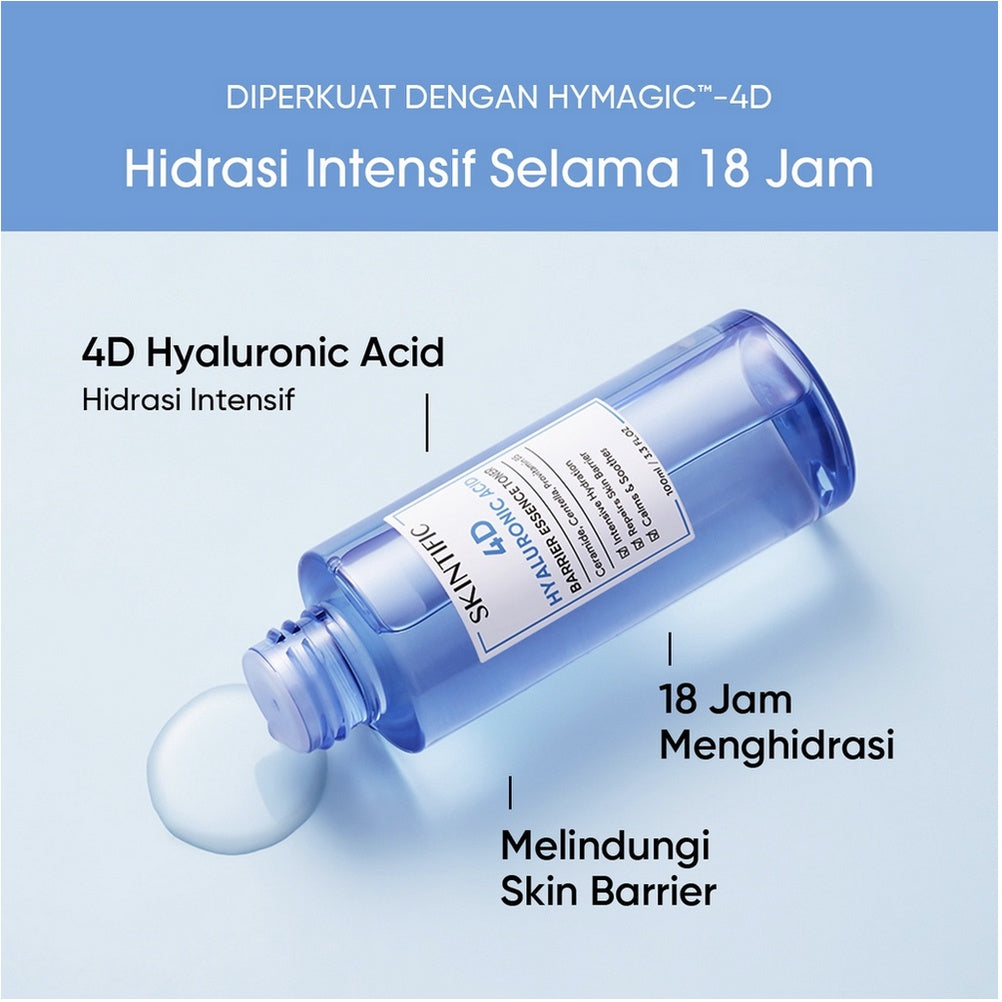 SKINTIFIC-4D Hyaluronic Acid Barrier Essence Toner | 20ml