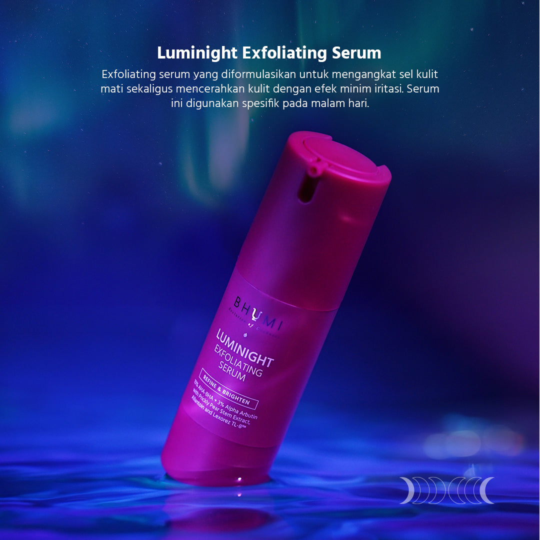 Bhumi Luminight Exfoliating Serum | 30 ml