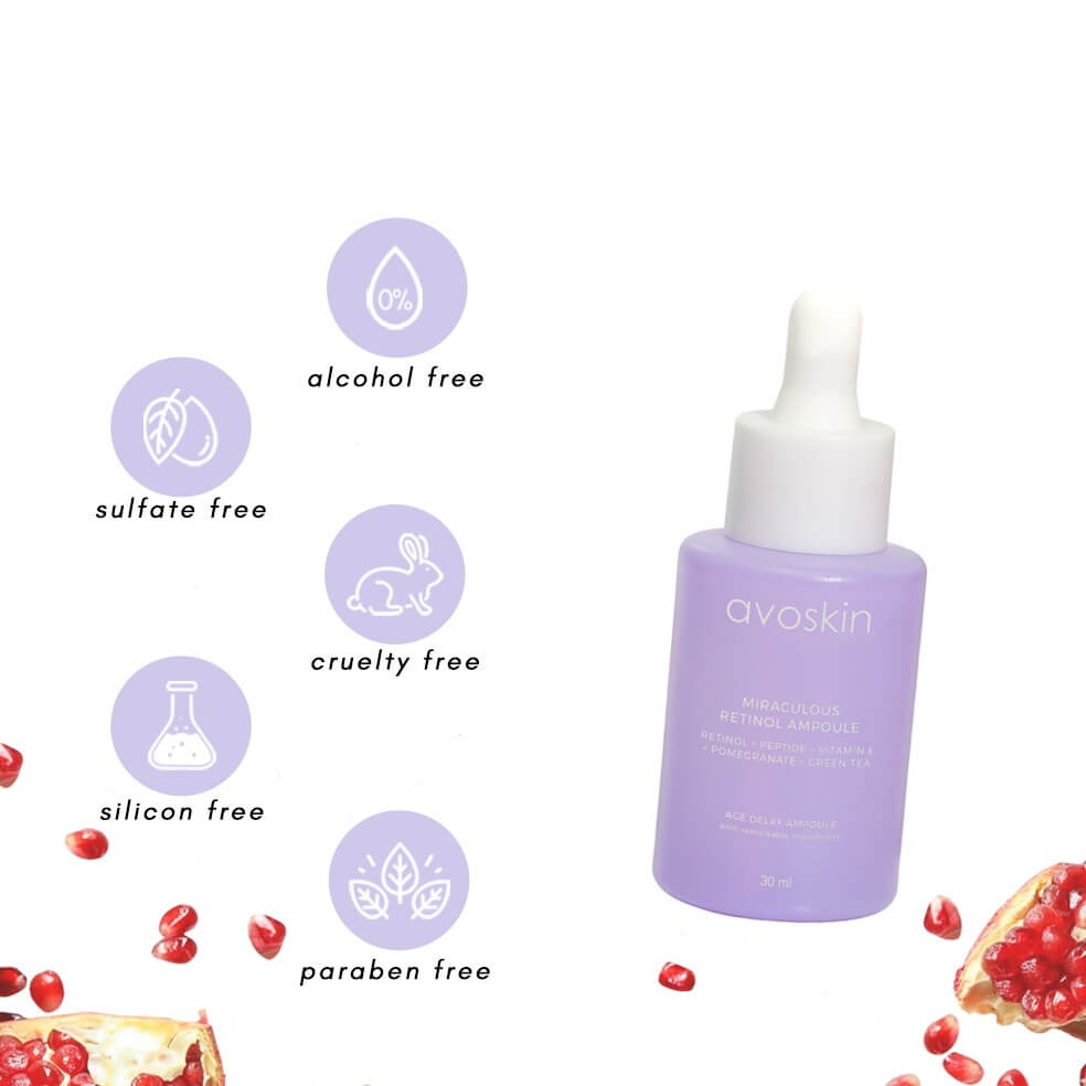 Avoskin Miraculous Retinol Ampoul Lilac Edition | 30 ml