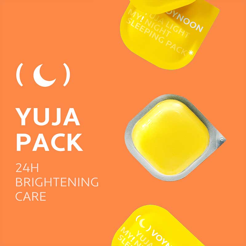 Voynoon Yuja Light My Night Sleeping Mask Pack 2pcs| *8g