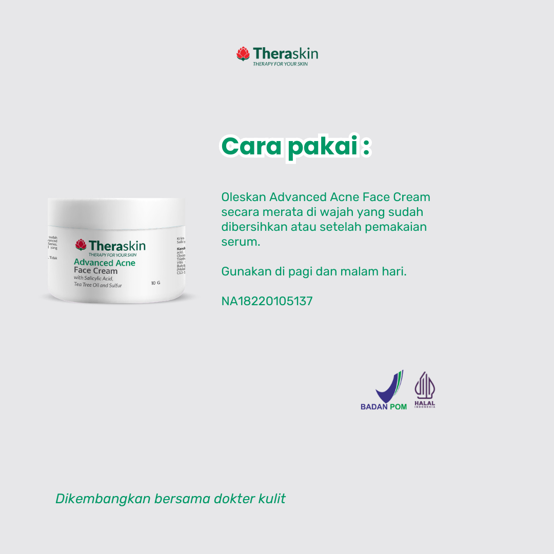 Theraskin Advanced Acne Face Cream | 10 g