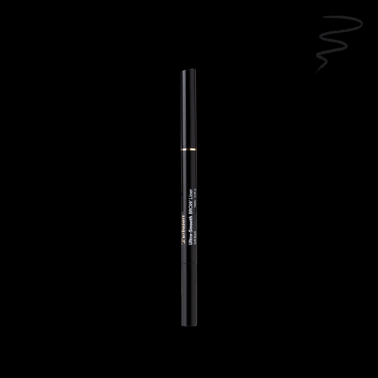 Purbasari Ultra Smooth Brow Liner Black | 0,35 g