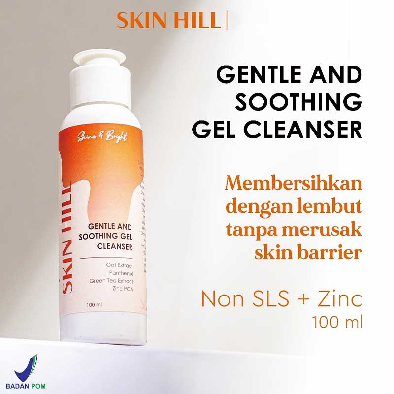 Skin Hill Facial Wash Gentle and Shooting Gel Cleanser | 100ml