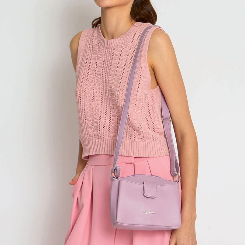 Sophie Martin Mounessie Lilac Bag