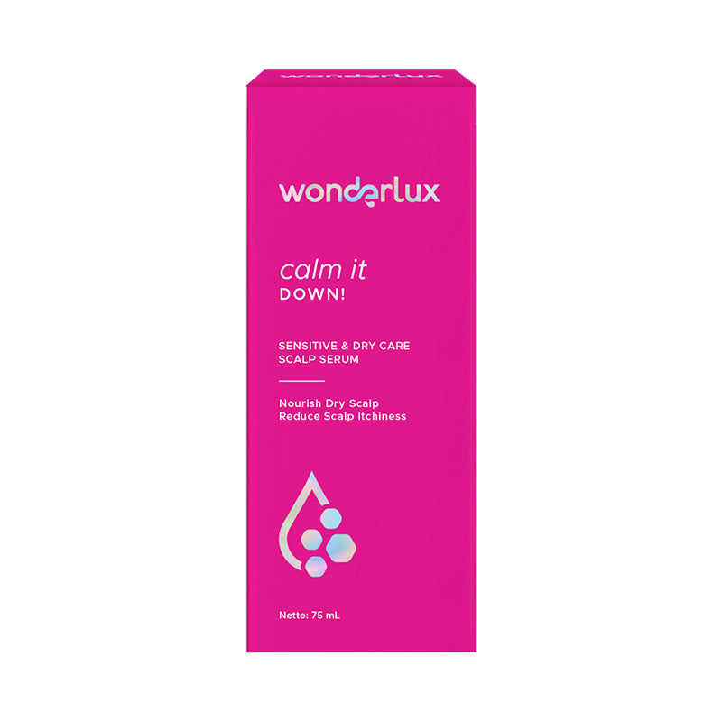 WONDERLUX Calm it Down! Sensitive & Dry Care Scalp Serum | 75ml