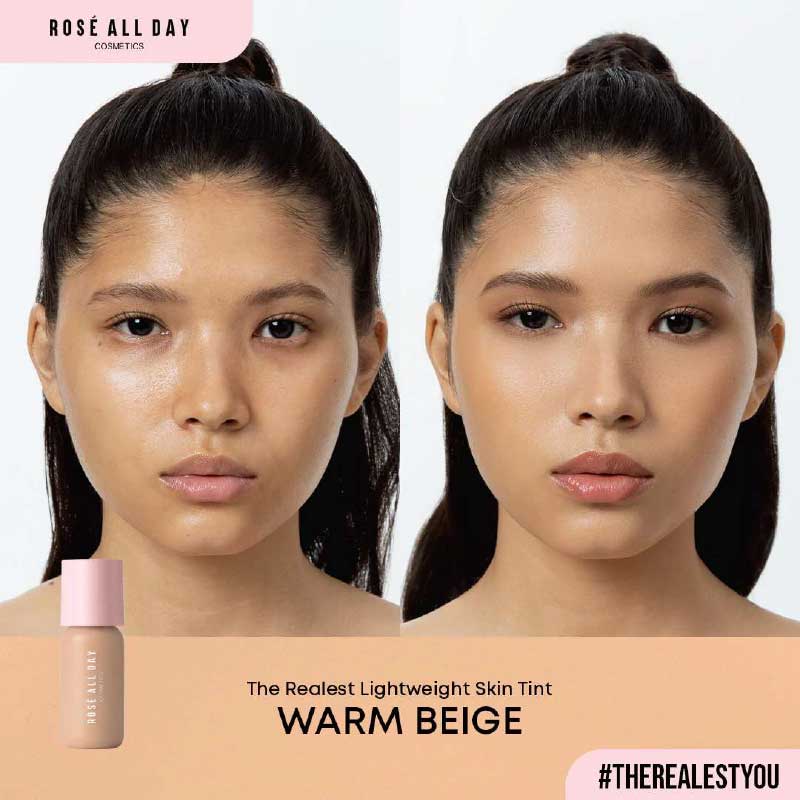 ROSE ALL DAY The Realest Lightweight Skin Tint - Warm Beige