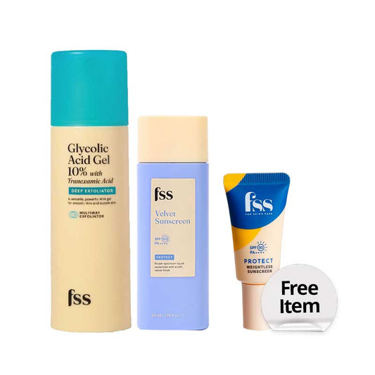 [Mega Combo] FSS by For Skin's Sake Juni Cermat + Free Mini Weightless Sunscreen