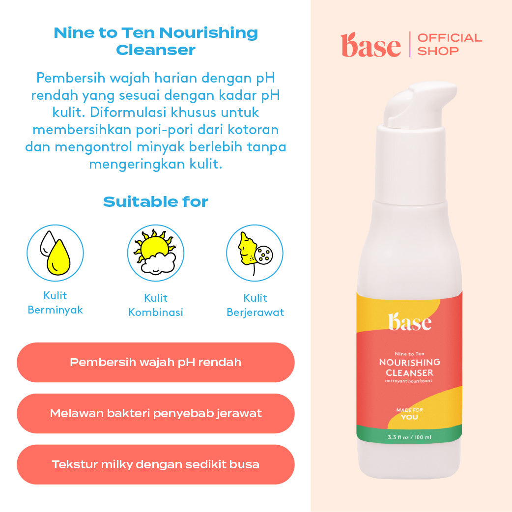 Base Nine To Ten Nourising Cleanser