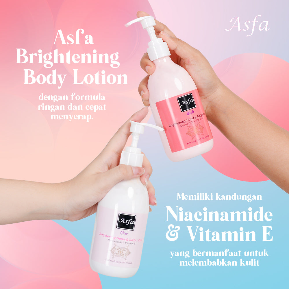 Asfa by Tokyo Night Brightening Body Lotion (Beautiful) Pink | 300 ml