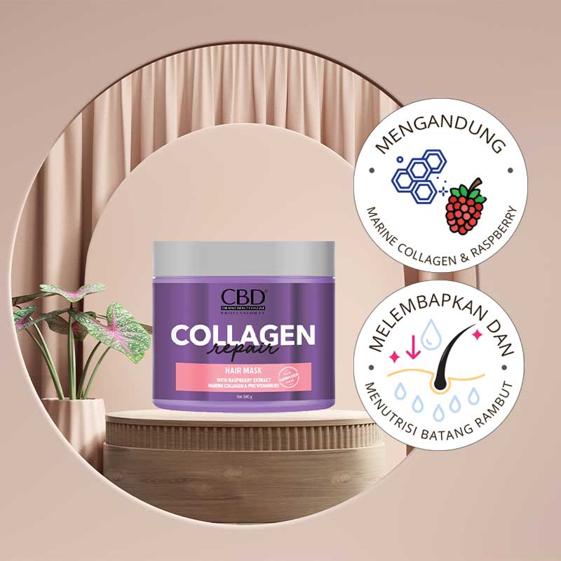 CBD Collagen Repair Hair Mask | 500g