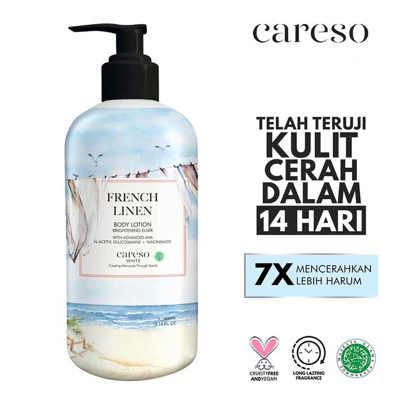 CARESO Body Lotion French Linen - 300ML