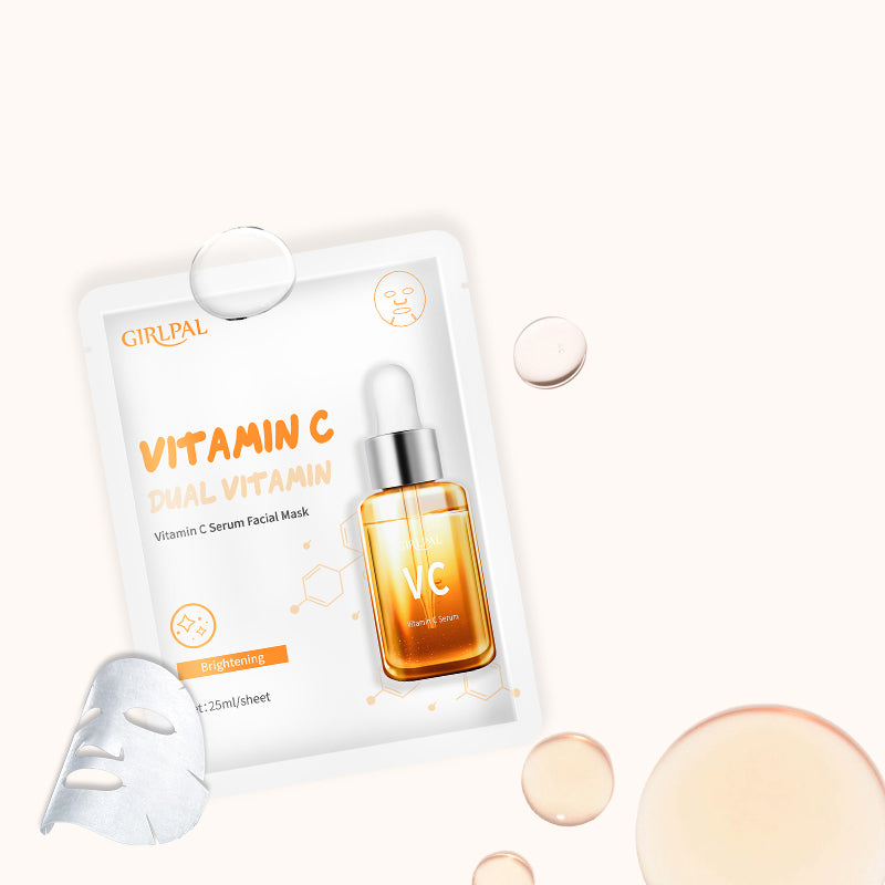 Girlpal Vitamin C Serum Face Sheet Mask