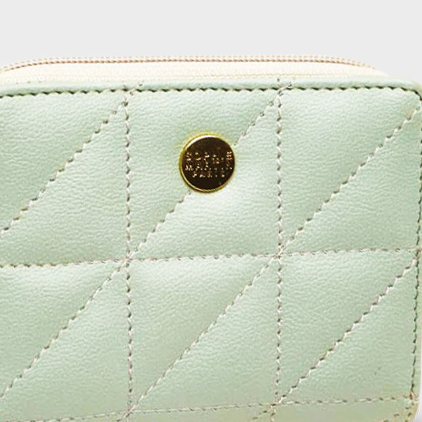 Sophie Martin Gemaya Green Small Wallet