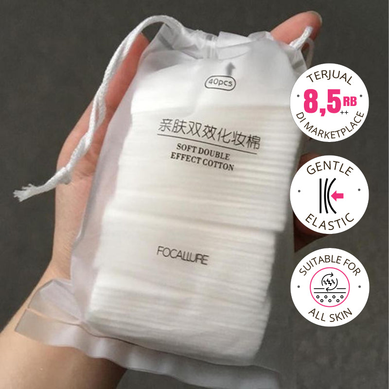 Focallure Cosmetic Pad | 40 pcs