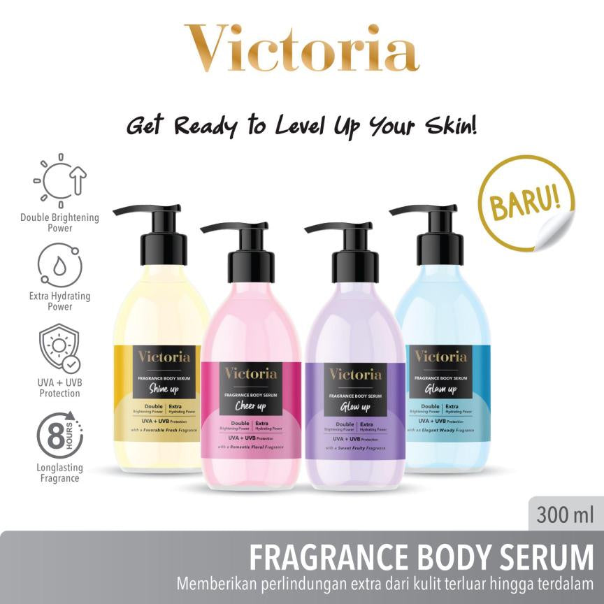 Victoria Fragrance Body Serum Shine Up | 300 ml