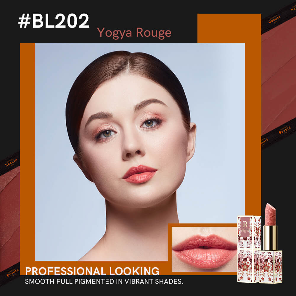 Premiere Beaute Batik Long-Lasting Matte Velvet Lipstick Yogya Rouge