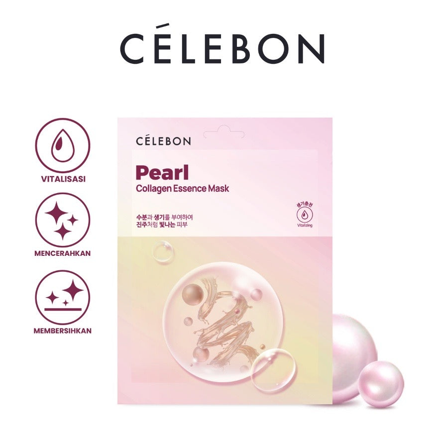 Celebon Pearl Collagen Essence Mask | 23g