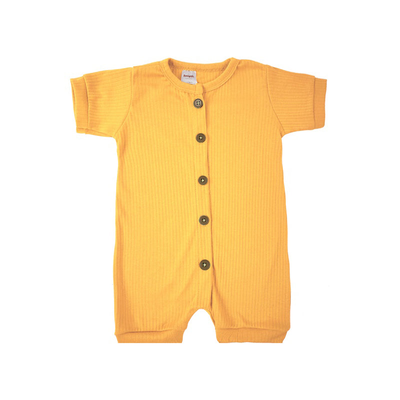 Booyah Baby & Kids Baju Bayi - Kejora Playsuit Banana (3-6 Month)