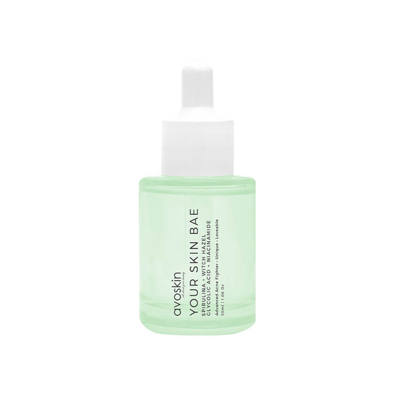 Avoskin Your Skin Bae Serum Spirulina + Witch Hazel + Glycolic Acid + Niacinamide (30 ml)