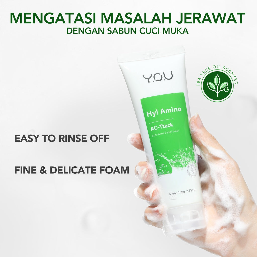 Y.O.U Hy! Amino Anti Acne Facial Wash