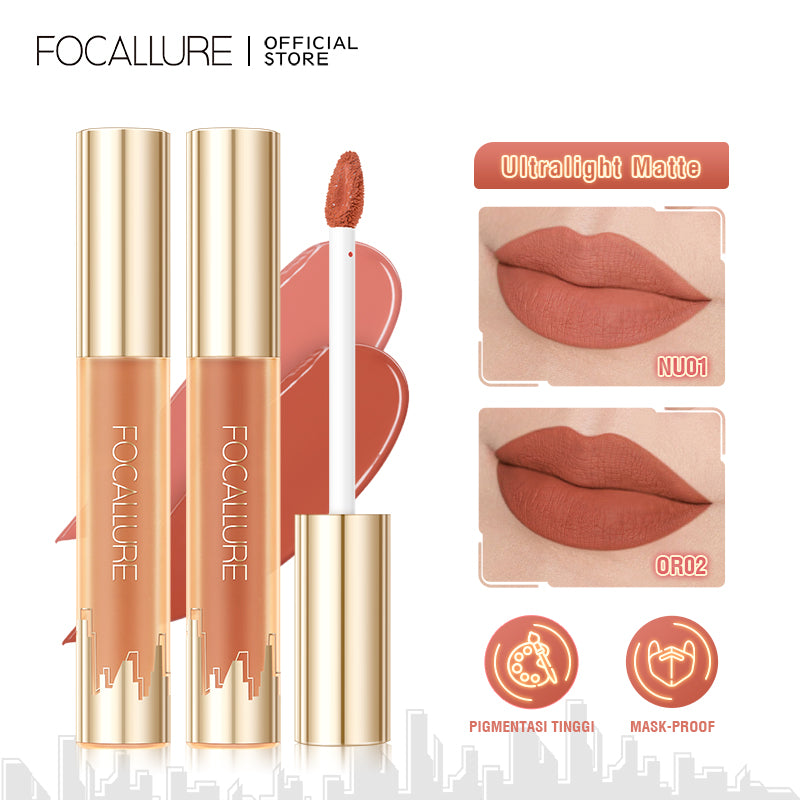 FOCALLURE CREAMY MATTE LIQUID LIP STAIN FA425 PK01