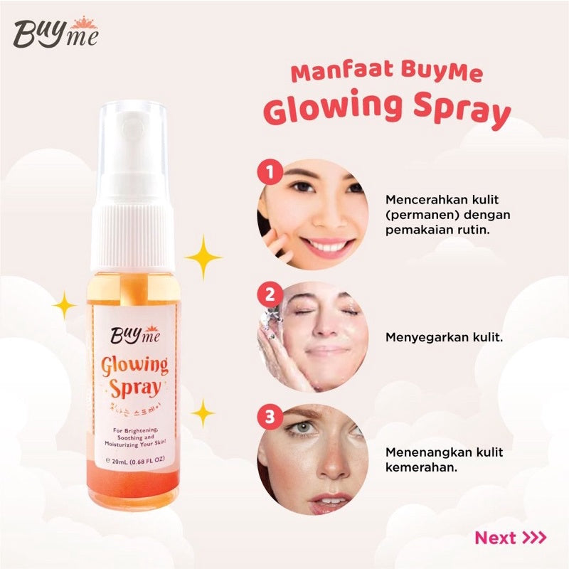 BuyMe Glowing Spray Face Mist | 20ml