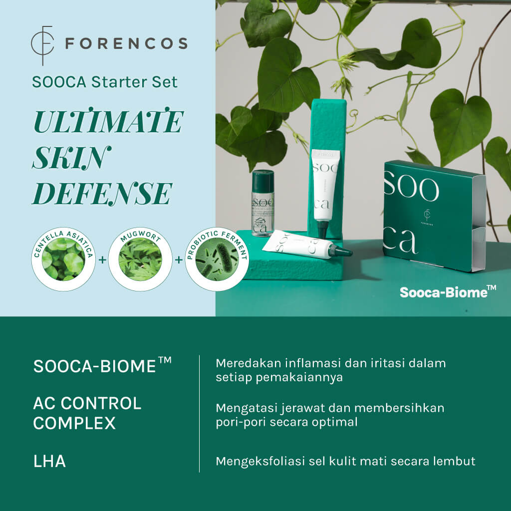 Forencos Sooca Starter Set - Trial Kit Untuk Kulit Sensitif