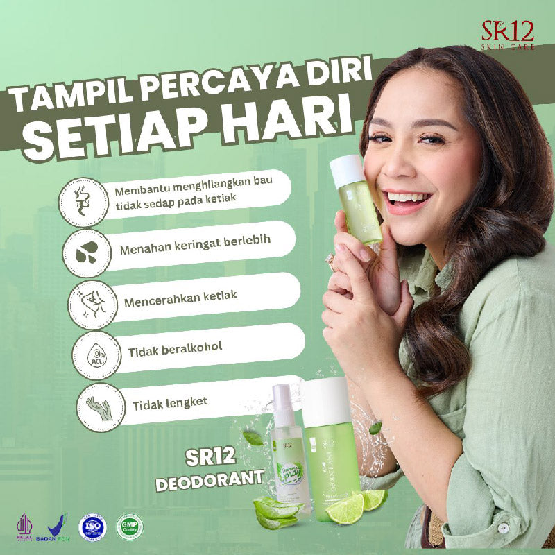 SR12 Deodorant Spray Premium | 60ml