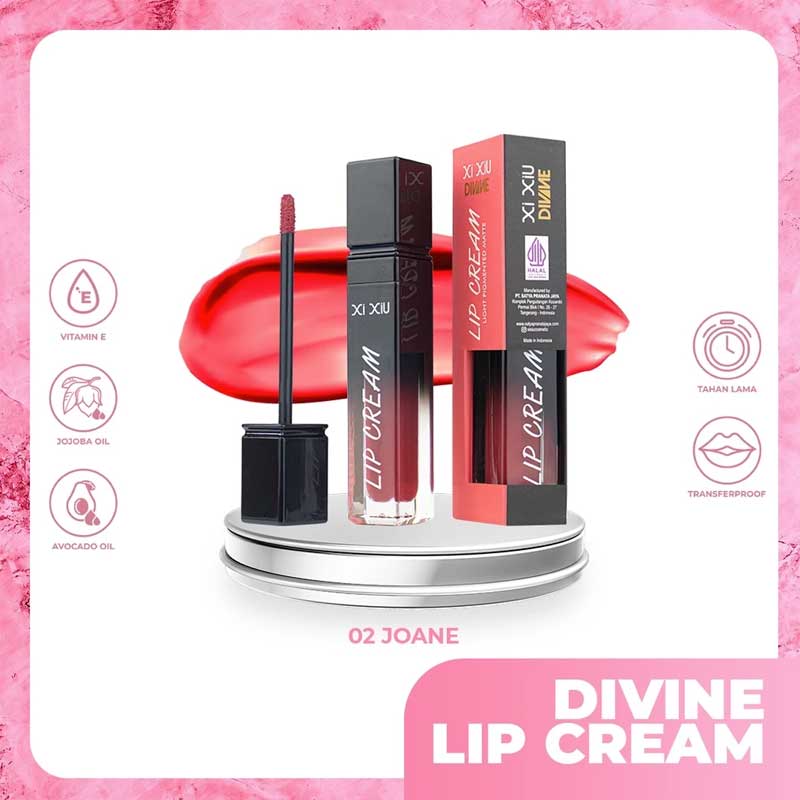 Xi Xiu Divine Lip Cream Light Pigmented Matte 02 | 4 g