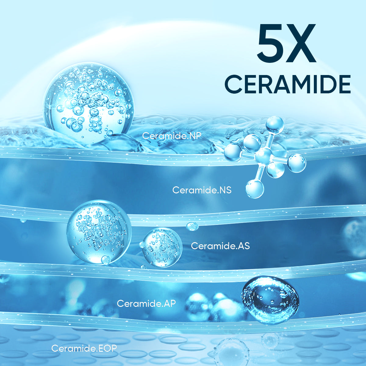 SKINTIFIC 5X Ceramide Soothing Sheet Mask (4 pcs) | 26ml