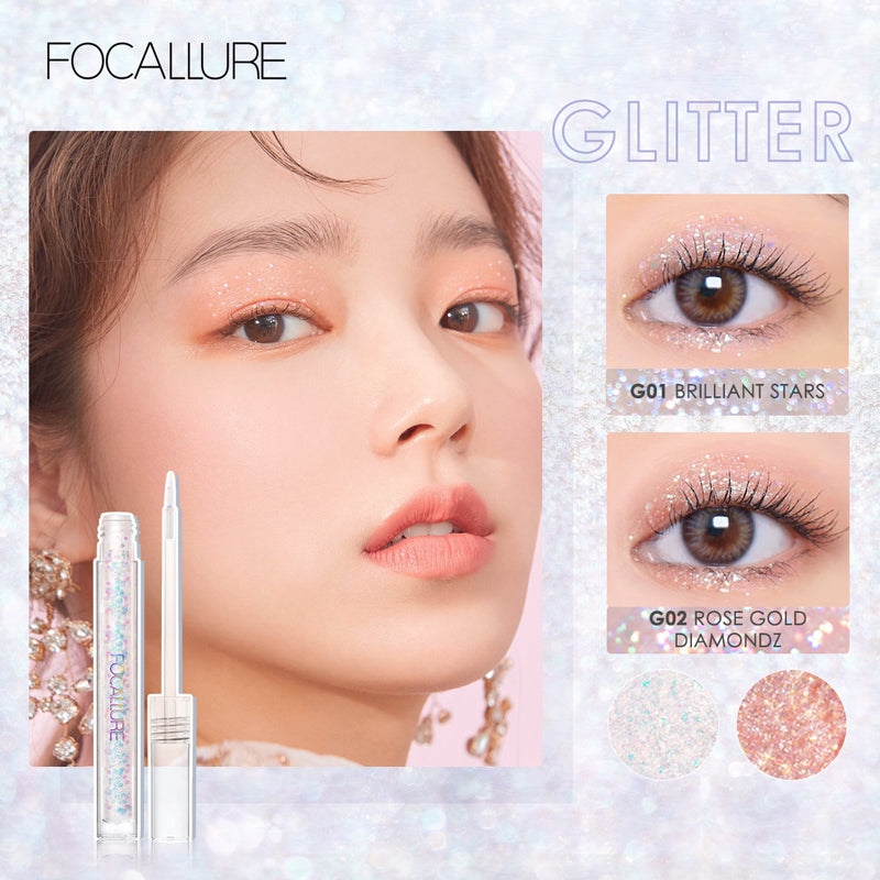 Focallure Glittering Liquid Eyeshadow FA195 - G02