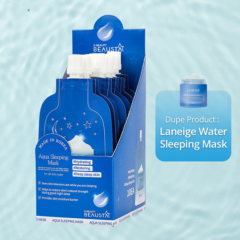 Beausta Aqua Sleeping Mask | 20 ml X 10 Pcs