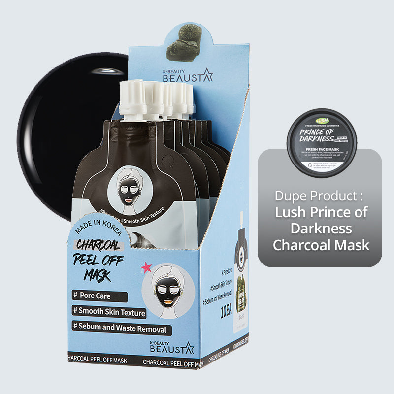 Beausta Charcoal Peel Off Mask | 20 ml X 10 Pcs