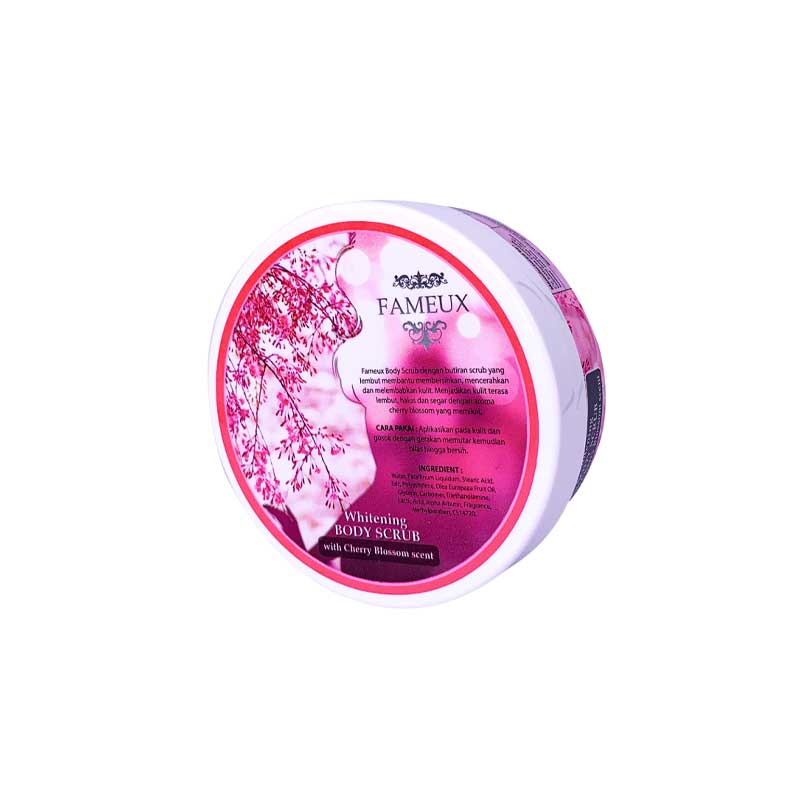 Fameux Whitening Body Scrub Cherry Blossom | 250gr