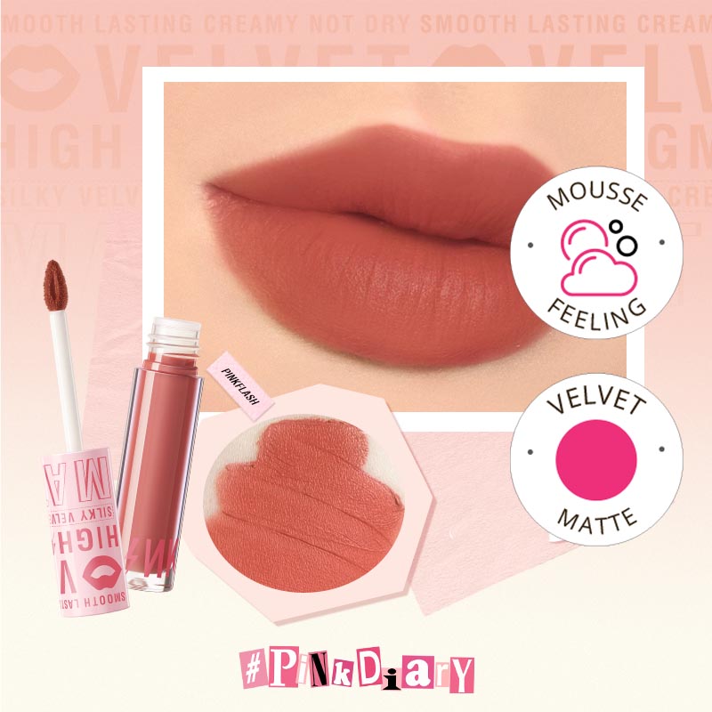 Pinkflash Silky Velvet Lip Cream PF-L04 PK04