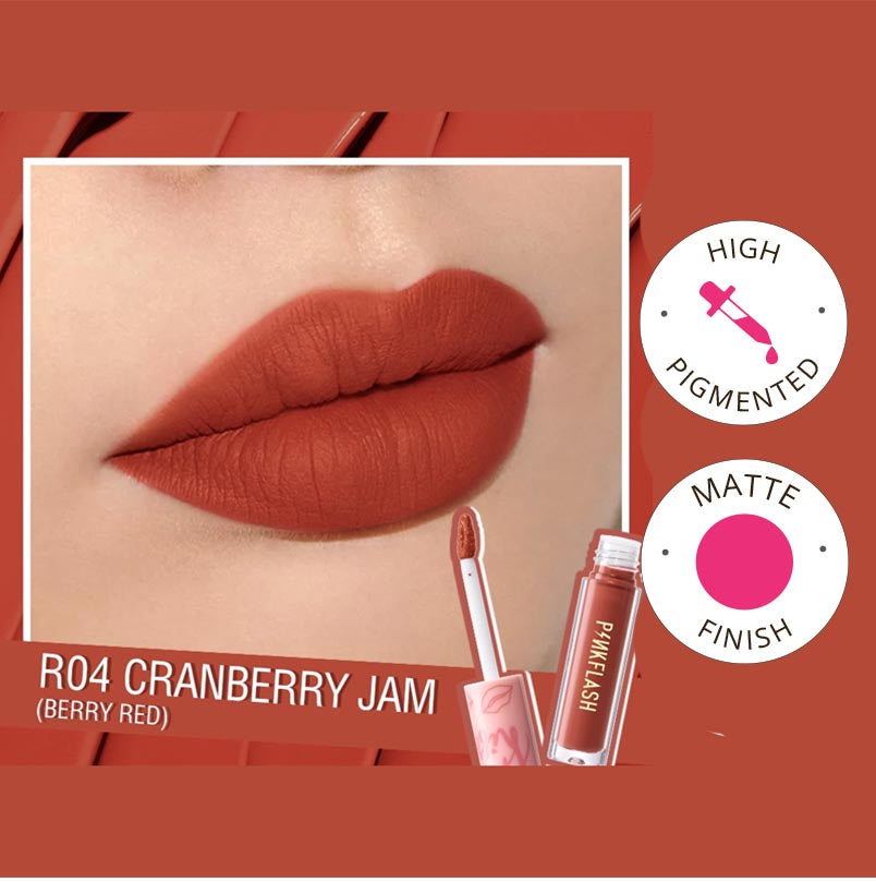 Pinkflash L01 Lasting Matte Lipcream - R04