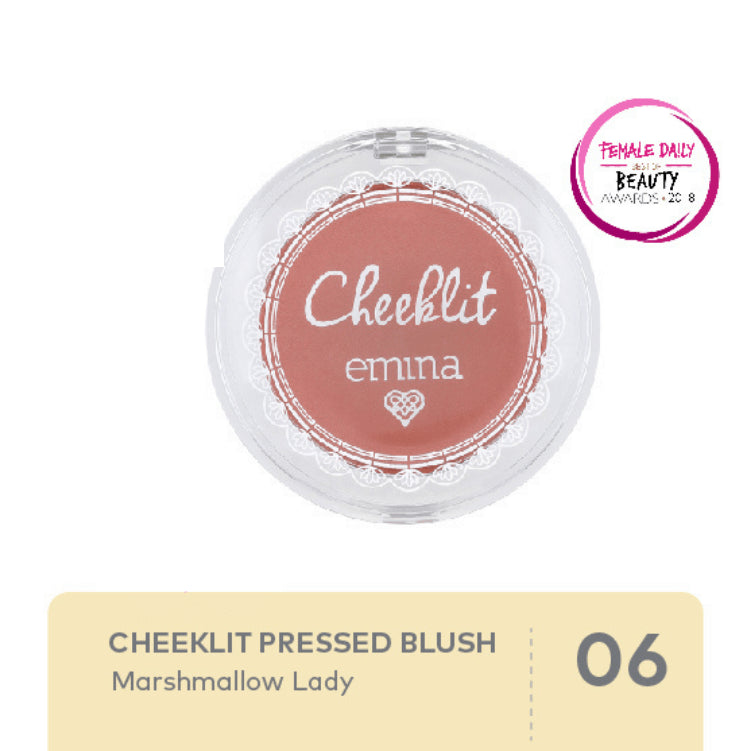 Emina Cheeklit Pressed Blush - Marshmallow Lady