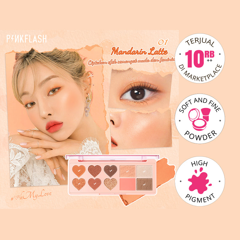 Pinkflash Multi Face Pallet PF-M02 - #01