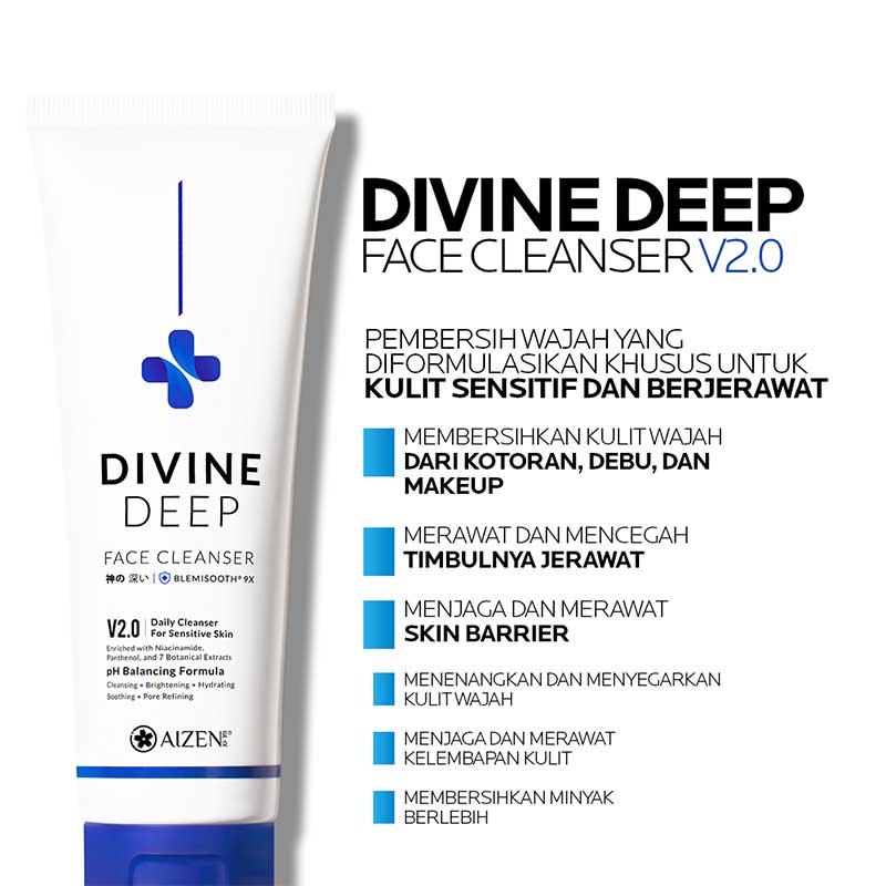 Aizen Divine Deep Face Cleanser | 100 ml