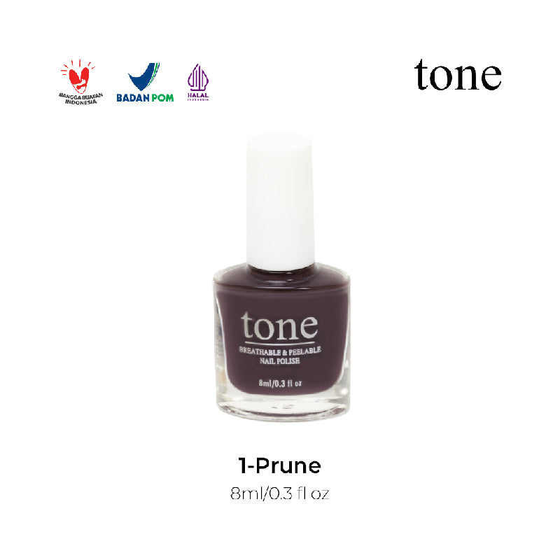 TONE Breathable and Peelable Nail Polish Neutral Palette Series 1