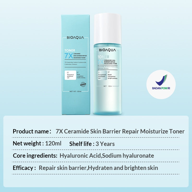 BIOAQUA 7X Ceramide Skin Barrier Repair Moisturize Toner 120ml