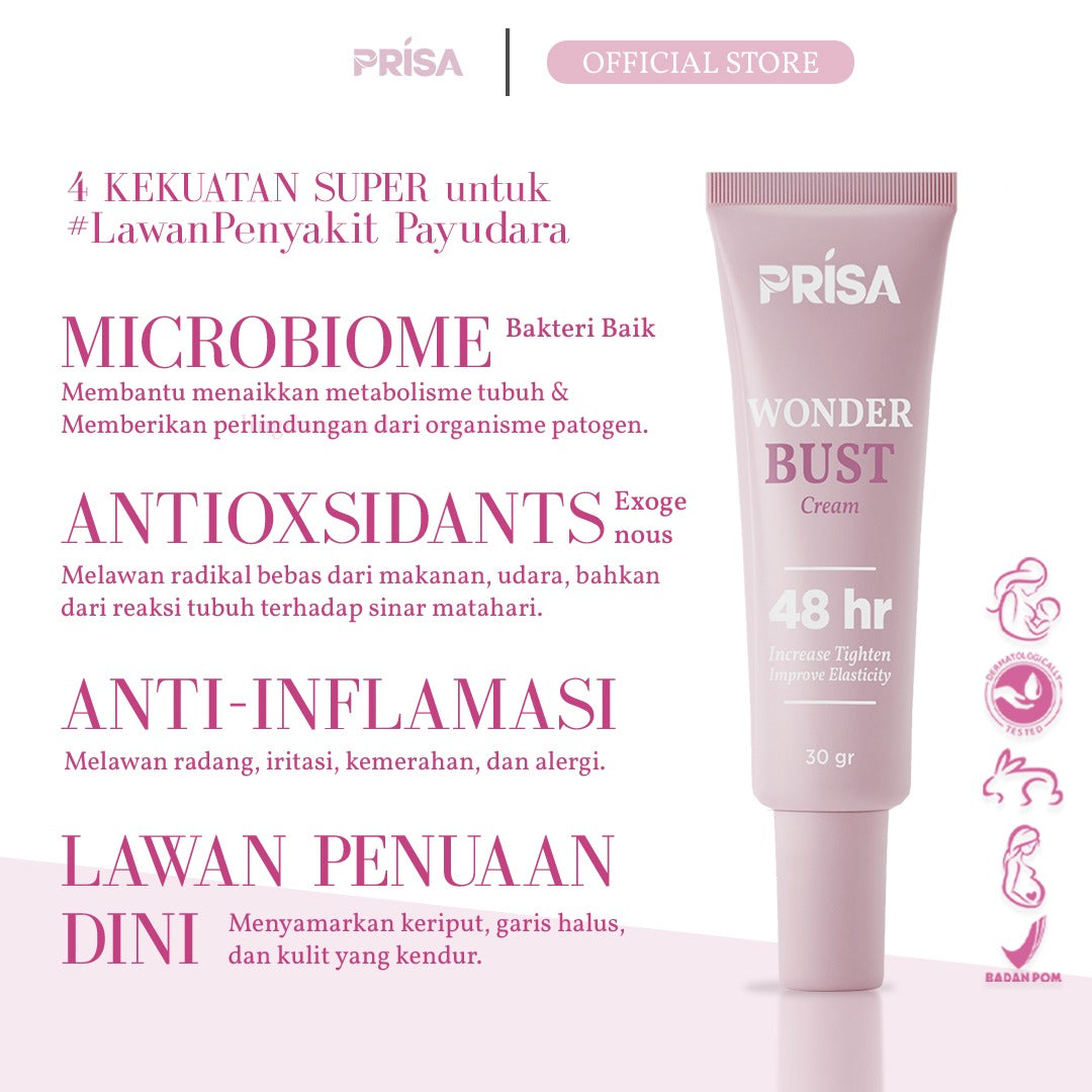 Prisa Wonder Bust Cream | 30 g