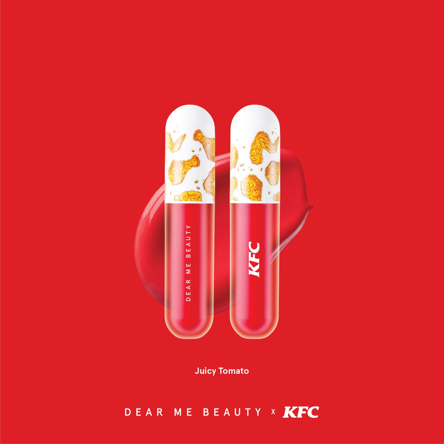 Dear Me Beauty X KFC Lip Tint Juicy Tomato