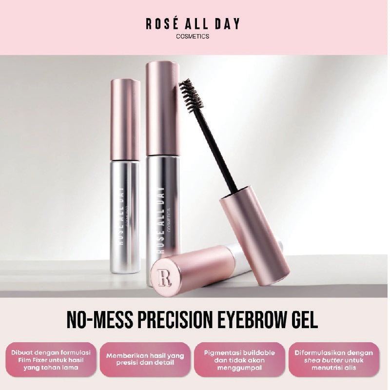 ROSE ALL DAY [NEW] Brow Fix Gel - Clear | 3 gr