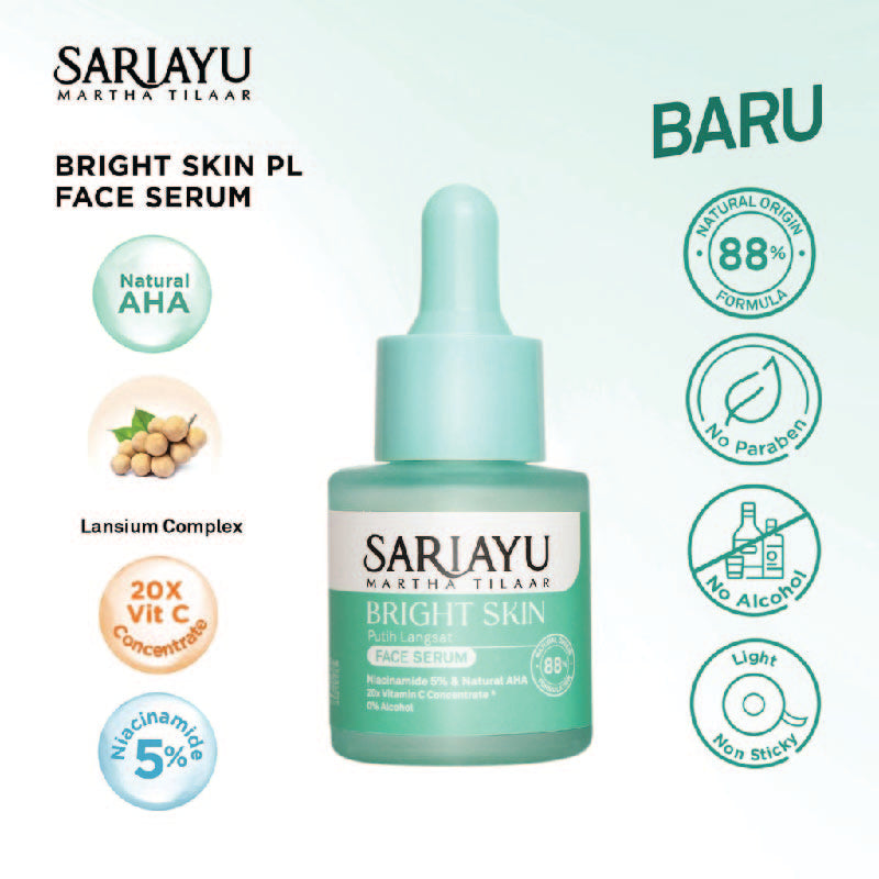 SARIAYU BRIGHT SKIN PUTIH LANGSAT FACE SERUM | 20ml