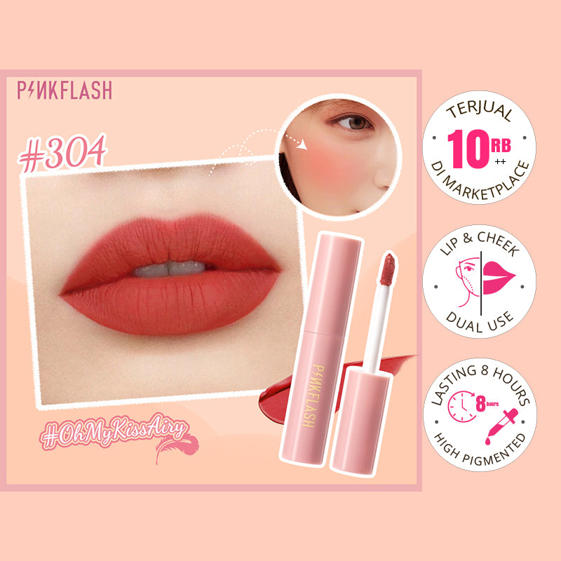 Pinkflash M01 Lip & Cheek Duo Matte Tint - #304 | 30 ml